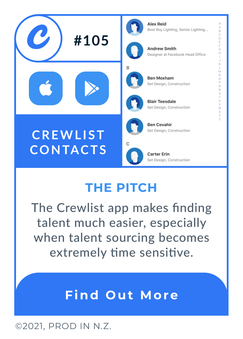 Crewlist Contacts — Makes talent sourcing easy